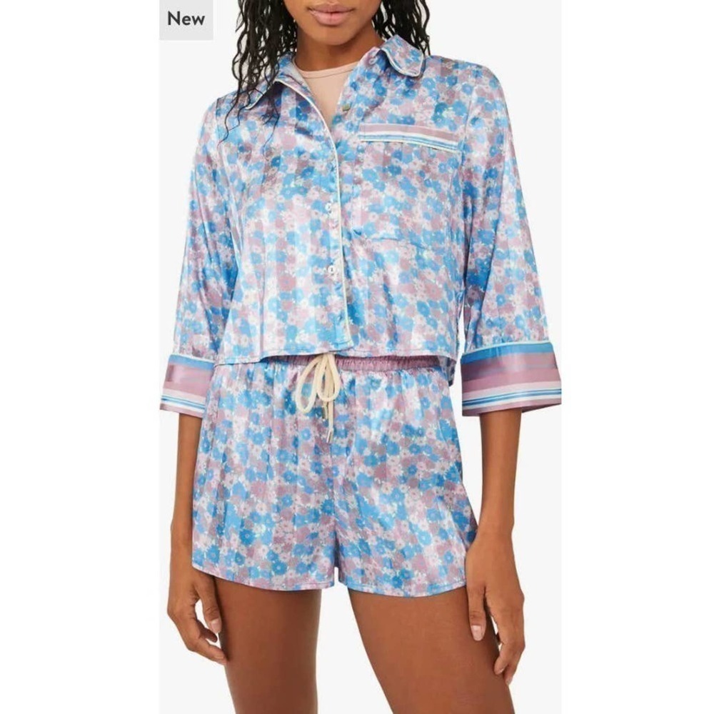 Free People Pillow Talk PJ Set (X-Large)